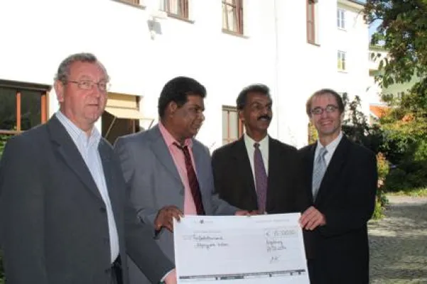 Bild: Kolpingsfamilien spendeten 15.000 Euro für indische Familien