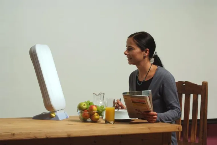 Bild: Neue Lichttherapiegeräte von DAVITA® als effektive und sanfte Hilfe bei Winterdepressionen