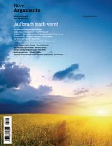 Bild: NovoArgumente: Online-Debattenforum „Aufbruch nach vorn“