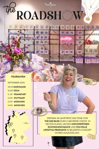 Bild: Echtgoldschmuck von The SISS BLISS tourt durch DACH-Region 
