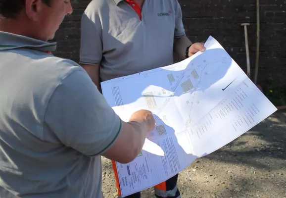 Bild: Rohr-Relining auf engstem Raum