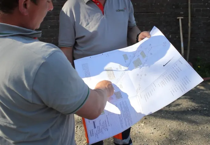 Bild: Rohr-Relining auf engstem Raum