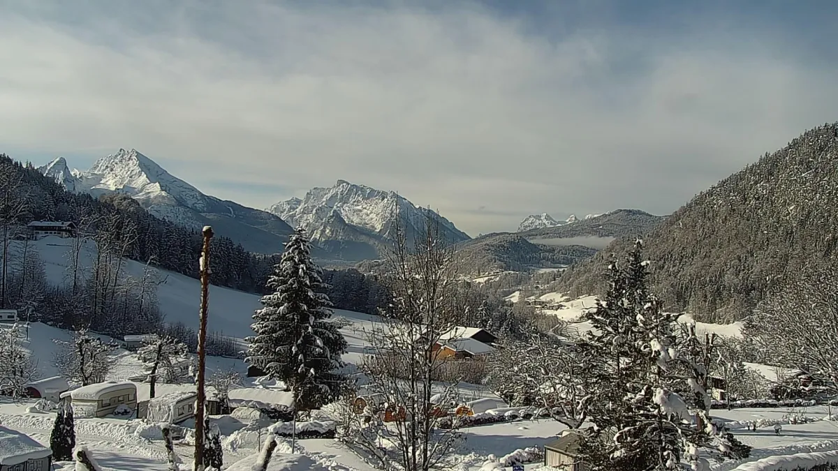 Webcambild einer PTZ HD Live Webcam mit Winterbild