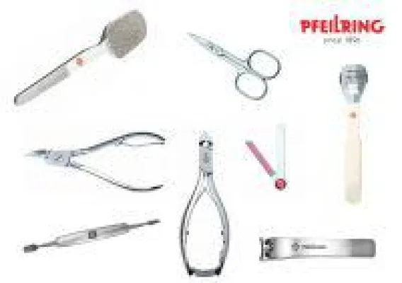 Bild: Pfeilring - die richtigen Tools für perfekt gepflegte Füße