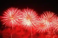 Ein Feuerwerk zur Abiparty Bild: Ein Feuerwerk zur Abiparty