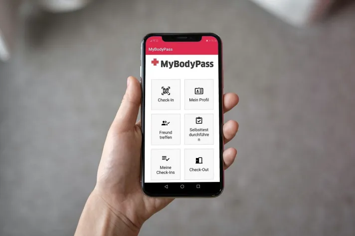 Bild: Neue Corona-App MyBodyPass ermöglicht Lockerungen vom Lock-Down