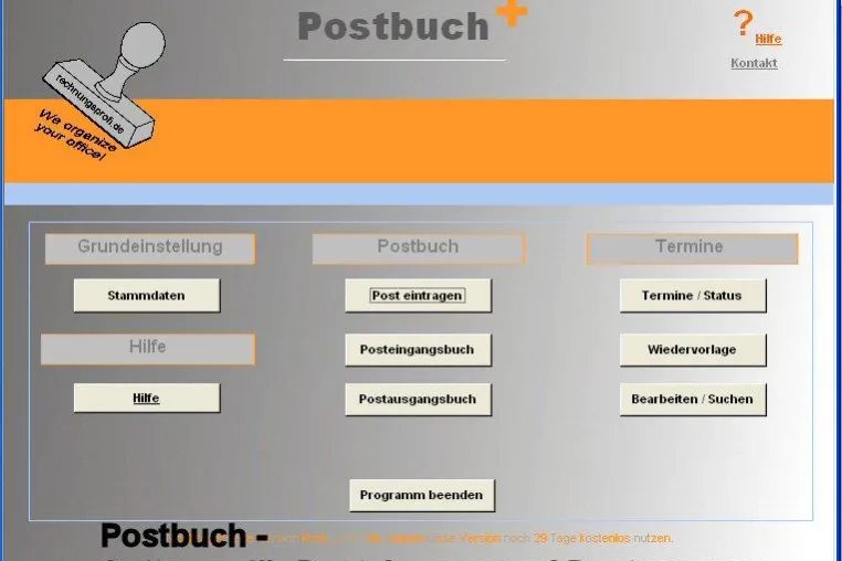 Bild: Neues Zeitalter für Posteingangsbuch und Postausgangsbuch – jetzt als Software