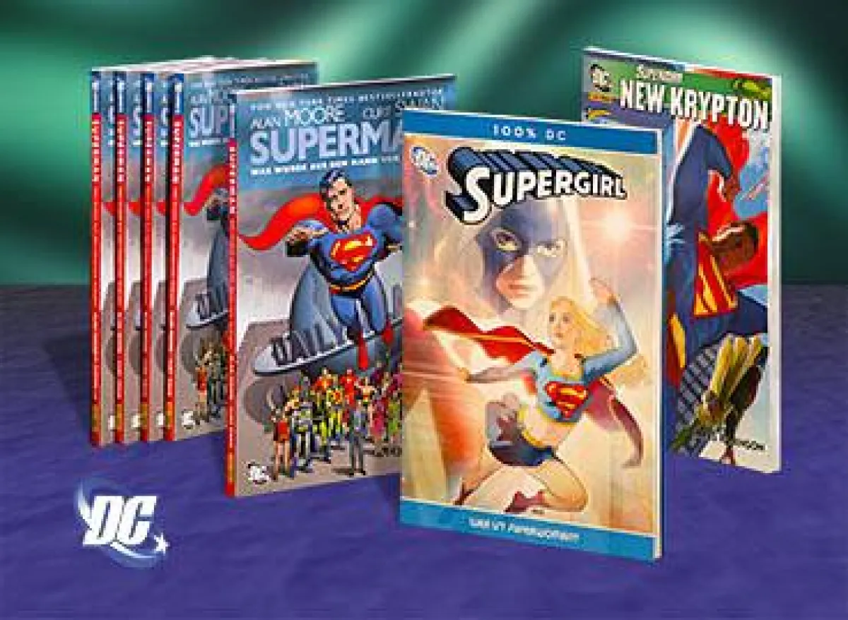 Viewfinder - A Media Magazine verlost Superman-Comics.