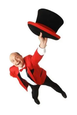 Bild: Zauberer De Pasco - "Zauberei ohne Kisten und Kästchen"