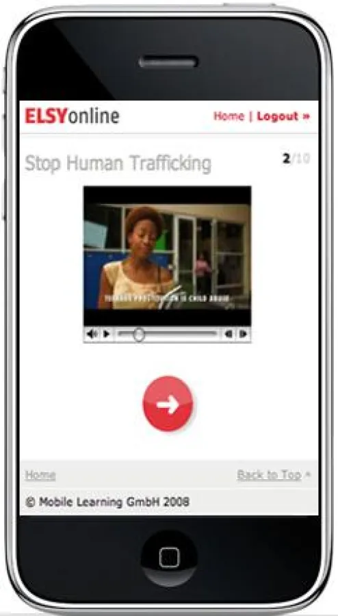 Stop Human Trafficking, Programm der BSCC auf ELSYonline