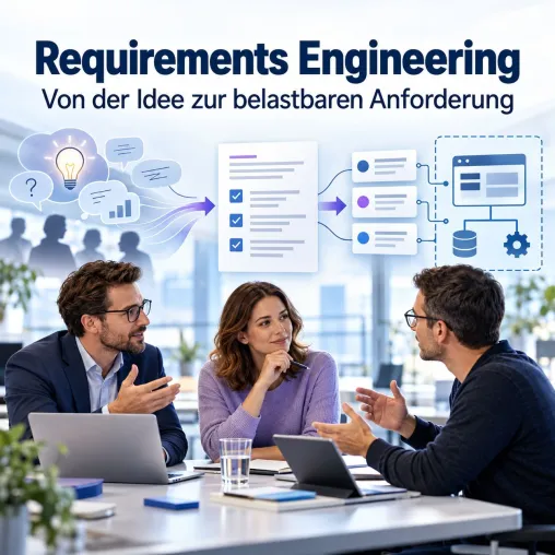 Bild: Requirements Engineering: Von der Idee zur belastbaren Anforderung