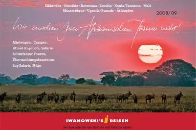 Iwanowski’s Reisen Neuer Afrika-Katalog 2009 ist erschienen Bild: Iwanowski’s Reisen Neuer Afrika-Katalog 2009 ist erschienen