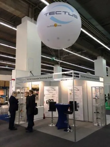 Bild: TECTUS stellte auf der euroid Messe vom 5. bis 7. November 2013 in Frankfurt am Main aus...