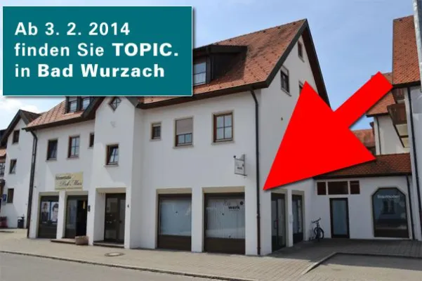 Bild: TOPIC Werbeagentur GmbH mit neuer Adresse in Bad Wurzach