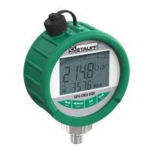 Bild: Digitalmanometer mit Datenlogger und USB-Schnittstelle von Stauff