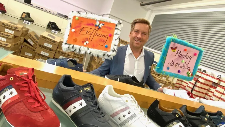 Bild: Corona-Lichtblick: schuhplus öffnet Türen im Ohland-Park Kaltenkirchen