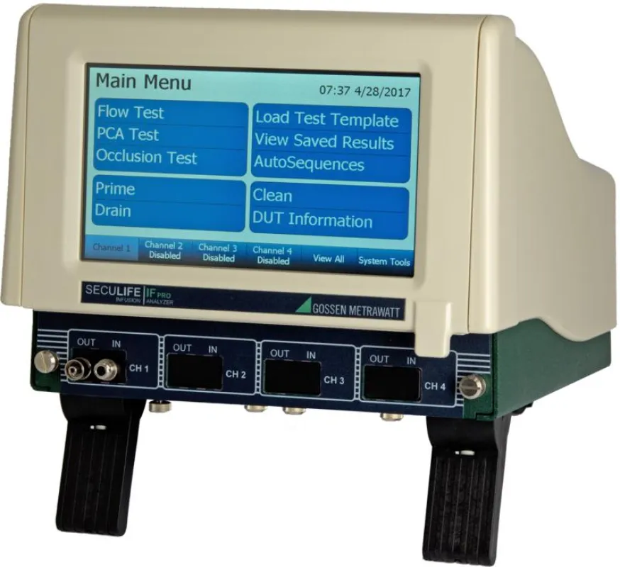 Modularer Infusionspumpentester SECULIFE IF PRO
