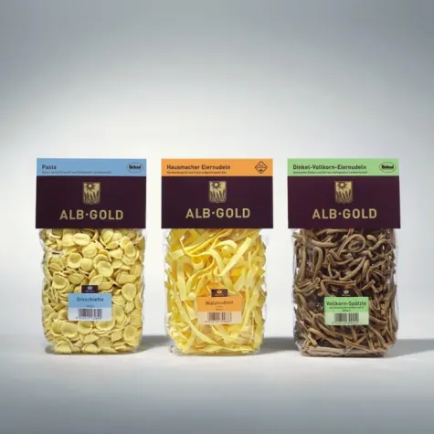 ALB-GOLD Teigwaren mit neuem Markenauftritt und neuer Geschäftsführung Bild: ALB-GOLD Teigwaren mit neuem Markenauftritt und neuer Geschäftsführung