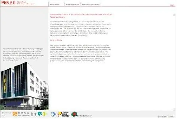 Schulungsmaterial für’s Passivhaus Bild: Schulungsmaterial für’s Passivhaus