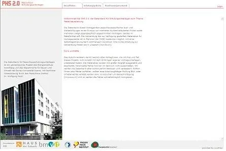 Bild: Schulungsmaterial für’s Passivhaus
