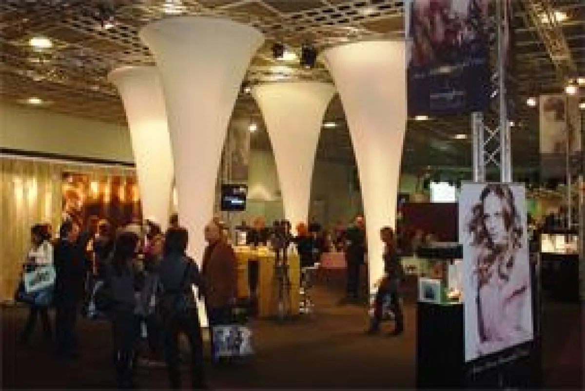 Intercoiffure Messestand, Hair & Beauty 02/2010