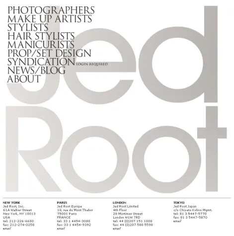 New Yorker Agentur Jed Root, Inc. beauftragt topazmedia Bild: New Yorker Agentur Jed Root, Inc. beauftragt topazmedia