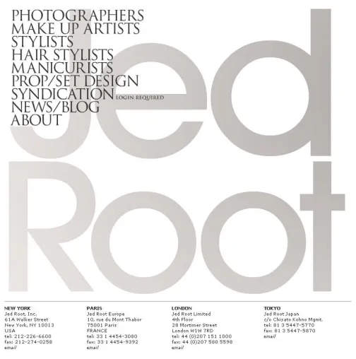 Bild: New Yorker Agentur Jed Root, Inc. beauftragt topazmedia