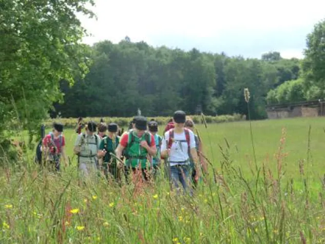 Bild: Intensives Teambuilding in freier Natur