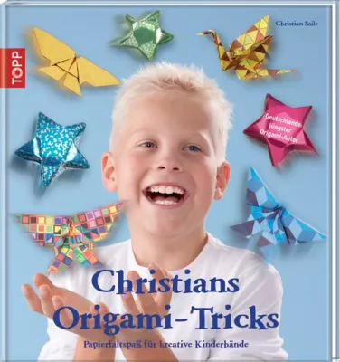 Bild: Das Erstlingswerk des jüngsten Autor Deutschlands „Christians Origami-Tricks“ erscheint im frechverlag.