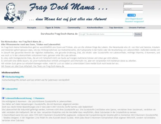 Für alle gilt: „Frag-Doch-Mama, denn die weiß doch fast alles“ Bild: Für alle gilt: „Frag-Doch-Mama, denn die weiß doch fast alles“