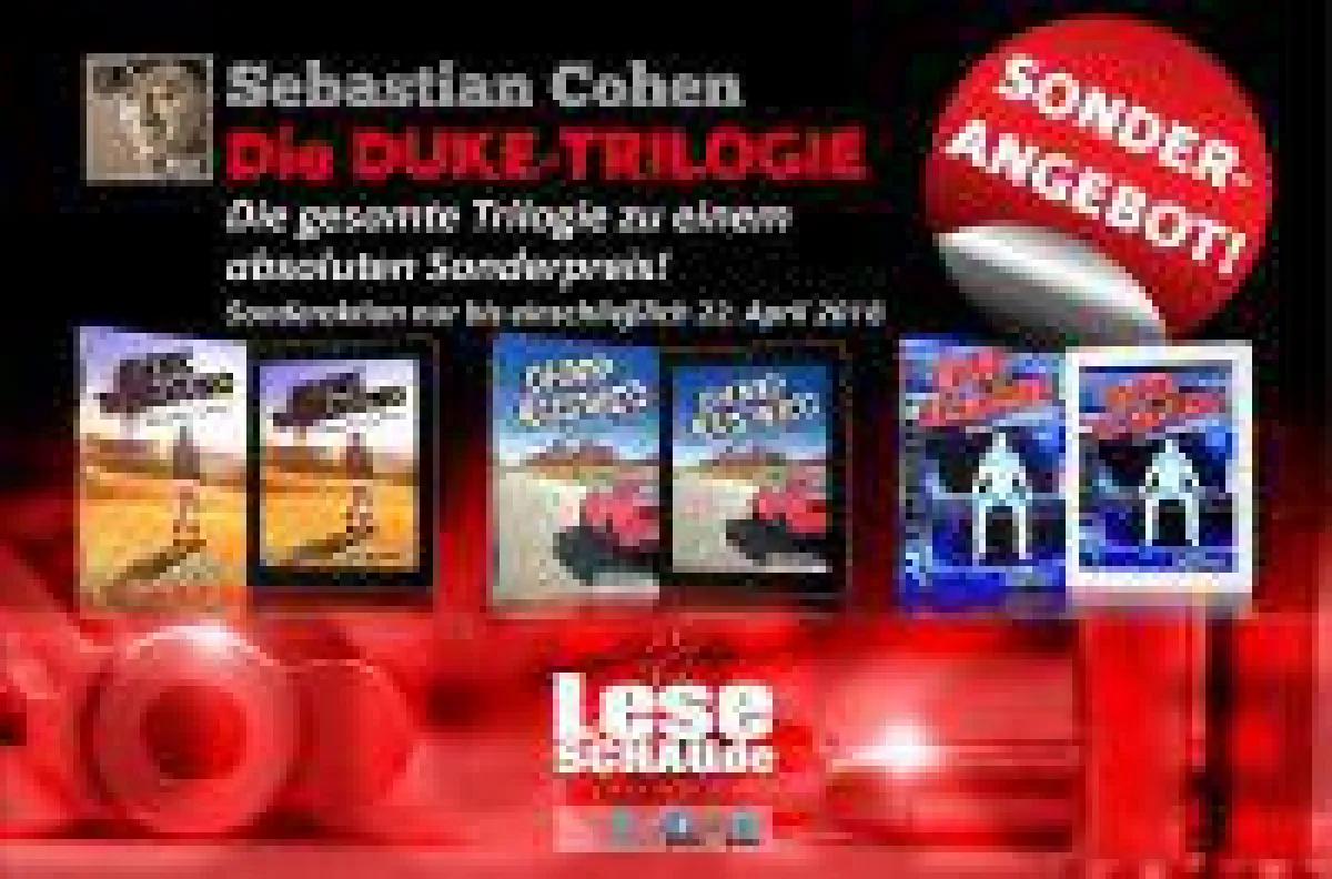 Alle Duke-Fans können sich freuen! Als große Sonderaktion gibt bis zum 22. April es die drei legendären Duke-Romane Ohne Warnung,