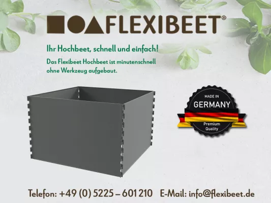 Bild: Ein Hochbeet in wenigen Minuten - OHNE Werkzeuge - selber bauen?