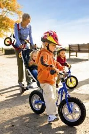 Mobile Kinder: Womit Kinder zu sicheren Radfahrern werden Bild: Mobile Kinder: Womit Kinder zu sicheren Radfahrern werden