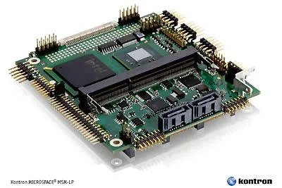 Bild: Kontron MICROSPACE MSM-LP: Dual-Core PCI/104-Express Single Board Computer für raue Umgebungsbedingungen