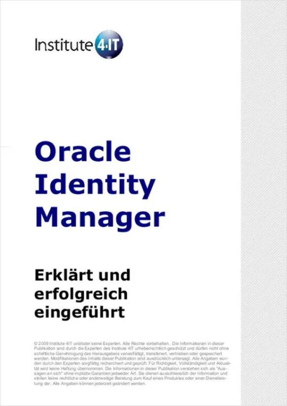Oracle Identity Manager - Report
