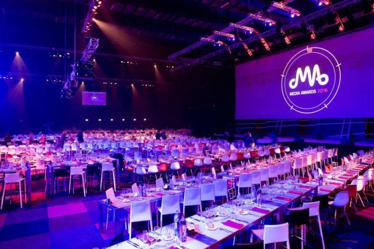 Media Awards in der luxemburgischen Rockhal Bild: Media Awards in der luxemburgischen Rockhal