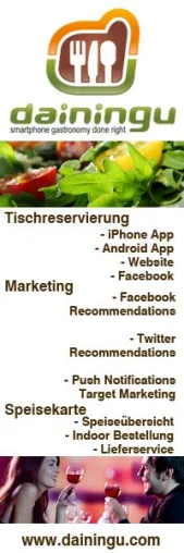 Gastro Apps mit Social Media und Google Plus Unterstützung für Franchise Ketten Bild: Gastro Apps mit Social Media und Google Plus Unterstützung für Franchise Ketten