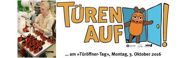 Bild: Türöffner-Tag bei POLOLO: Kinderschuhfirma lädt in Manufaktur ein