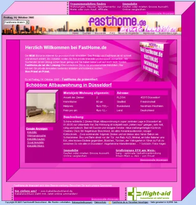 Bild: FastHome.de – Neues kostenloses Internetportal für provisionsfreie Immobilien