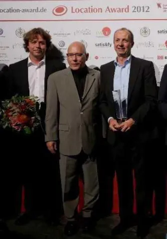 Käfer-Alm mit dem Location Award 2012 gewürdigt Bild: Käfer-Alm mit dem Location Award 2012 gewürdigt