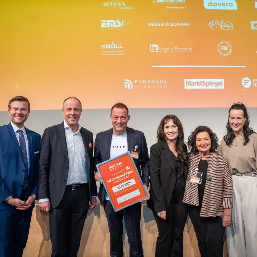 „Mr. Challenge Roth“ Felix Walchshöfer gewinnt den Netzwerkpreis 2025 Bild: „Mr. Challenge Roth“ Felix Walchshöfer gewinnt den Netzwerkpreis 2025