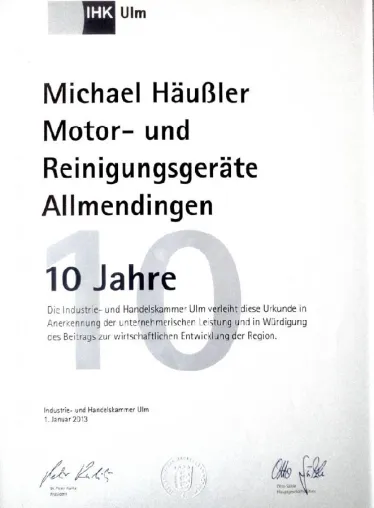 10 Jahre Michael Häußler Online-Shop Bild: 10 Jahre Michael Häußler Online-Shop