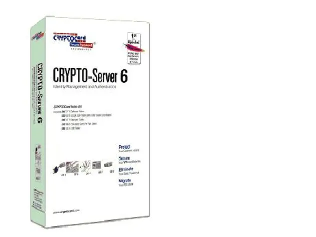 Bild: CRYPTOCARD IN FRANKFURT,  LINUXWORLD 15.-19. NOV. 2005