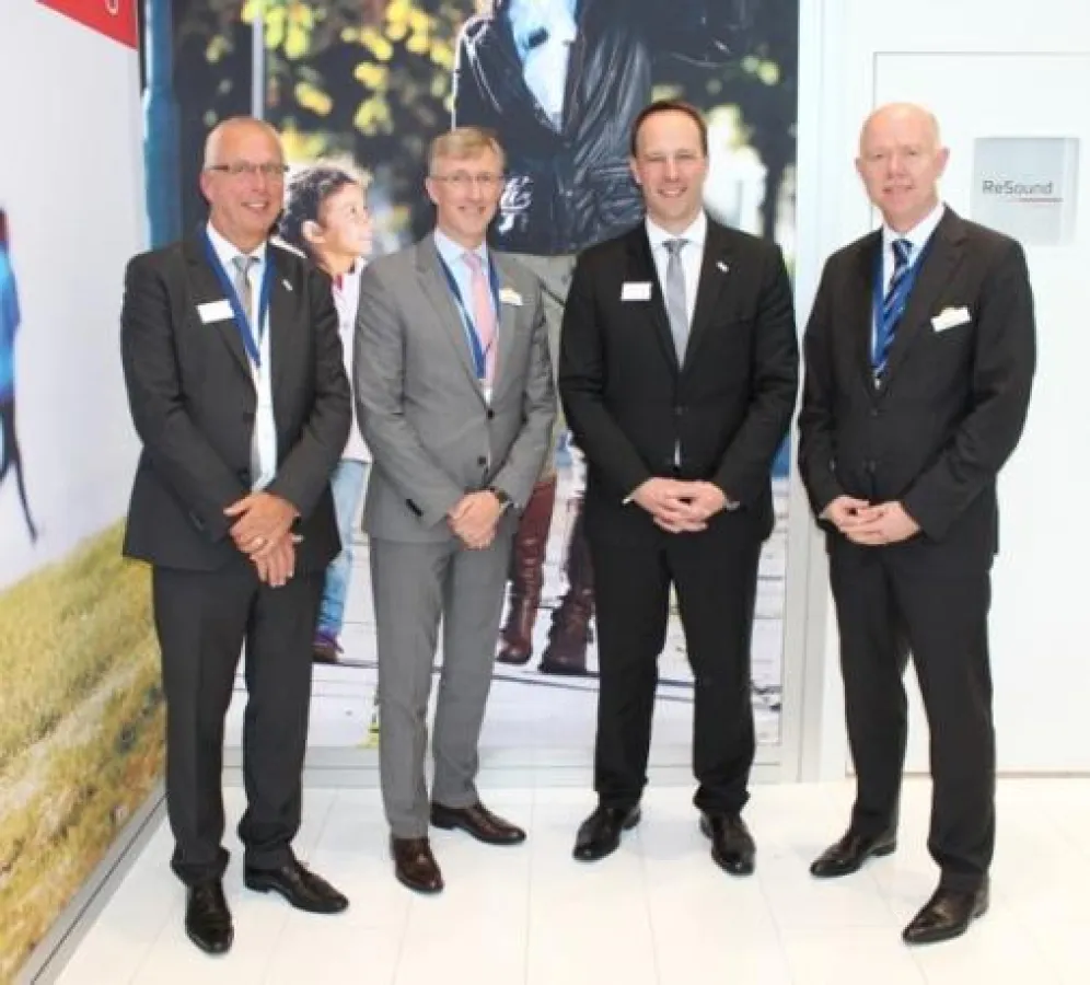 Kooperieren zukünftig in der Smart Hearing Alliance – Cochlear und GN ReSound (Foto: ReSound)