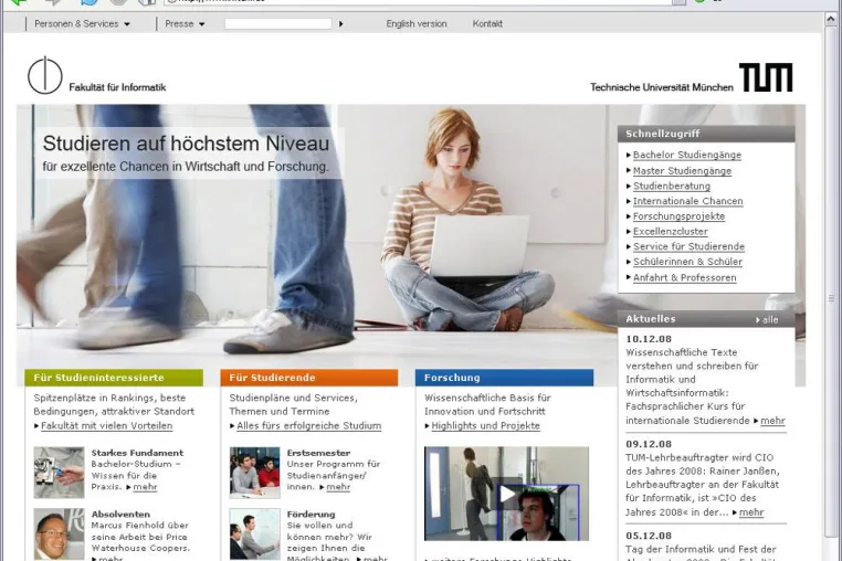 Internet nicht nur für Informatiker Bild: Internet nicht nur für Informatiker