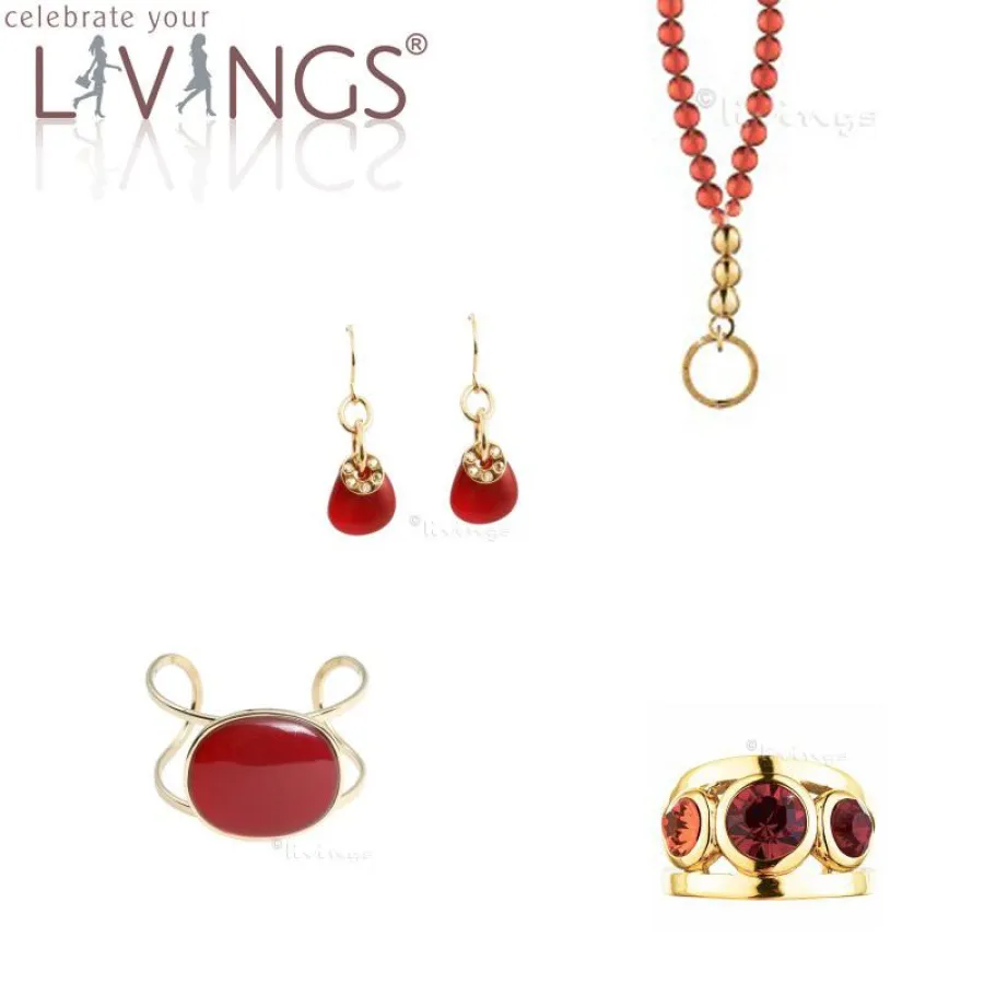 Rot und Gold -  eine explosive Mischung - www.livings.de