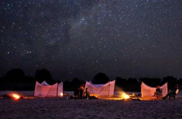 Bild: Safari-Pionier Time + Tide: „Return to the wild“ unter den Sternen Afrikas