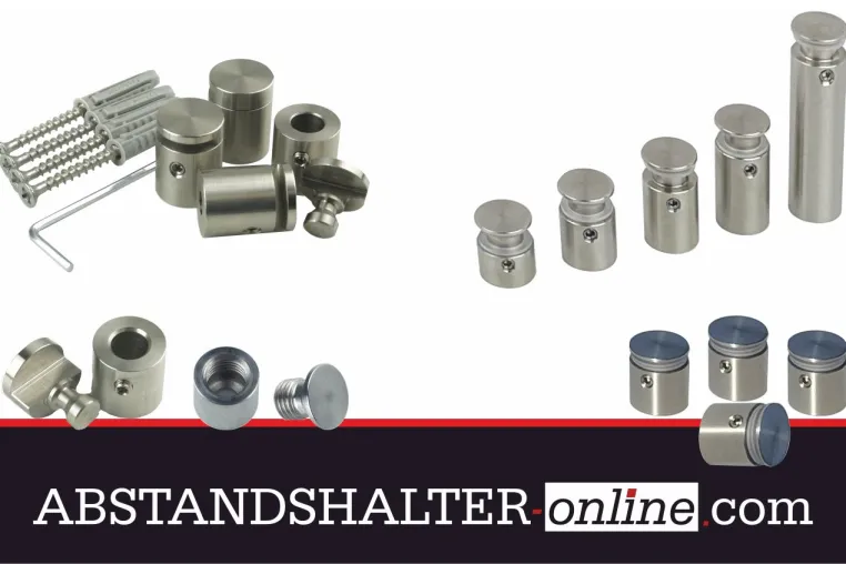 Bild: nnovative Abstandshalter für Schilder und Plattenmaterial 