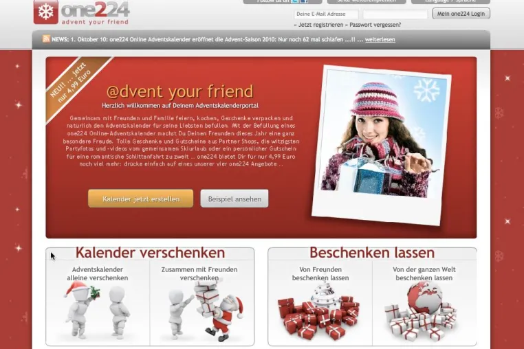 Online-Adventskalender Trend geht in die nächste Runde Bild: Online-Adventskalender Trend geht in die nächste Runde