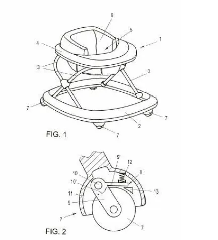 Bild: Neue Erfindung entschärft die Kinderfalle Lauflernhilfe